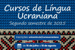 Abertos à comunidade: Unicentro abre inscrições de cursos de Língua Ucraniana