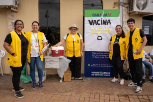 Professores e estudantes da Unicentro reforçam vacinação em Rio Bonito do Iguaçu