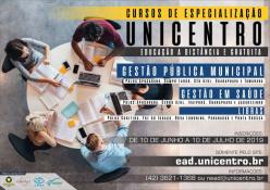 Cursos de Especialização a Distância Unicentro