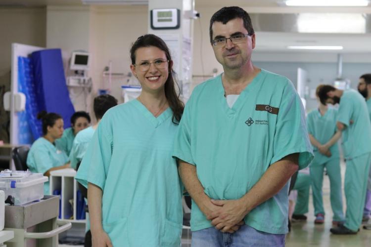 médicos do HU da Unioeste