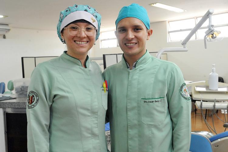 Magdalena Torres e Oscar Camacho