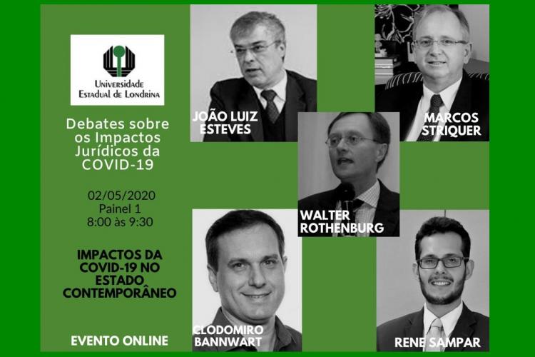 Professores debatem impactos jurídicos da Covid-19 no estado contemporâneo