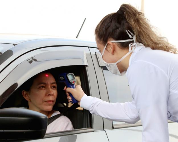 Voluntários iniciam ações de combate à Covid-19 no Campus Uvaranas da UEPG