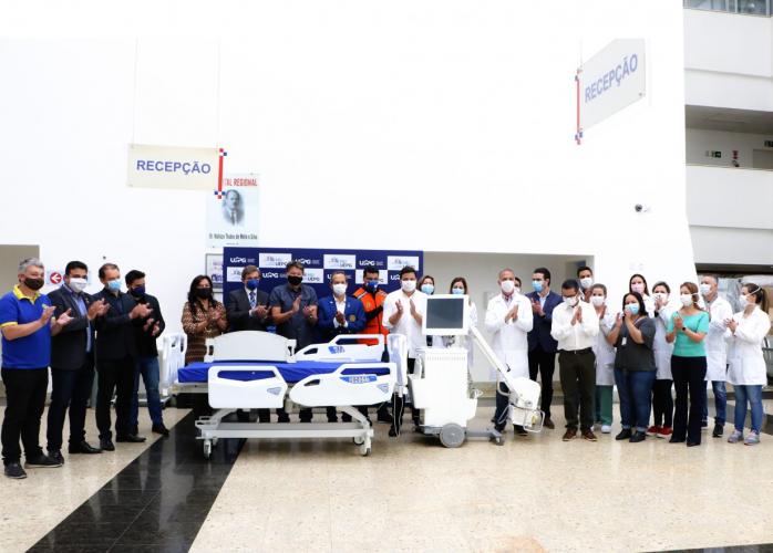 HU-UEPG recebe doação de R$340 mil em equipamentos para ala Covid19