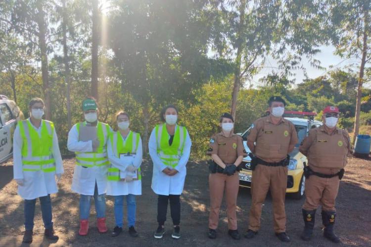 UENP realiza mais de 13 mil abordagens educativas em ação contra o coronavírus