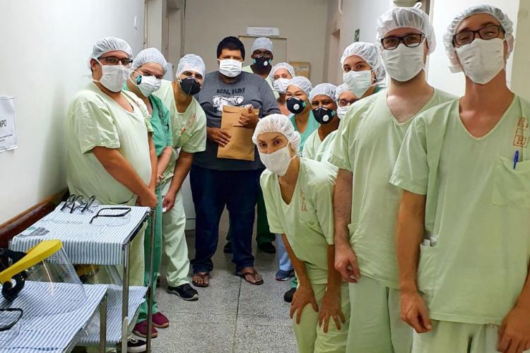 Profissionais de saúde salvam vidas na linha de frente