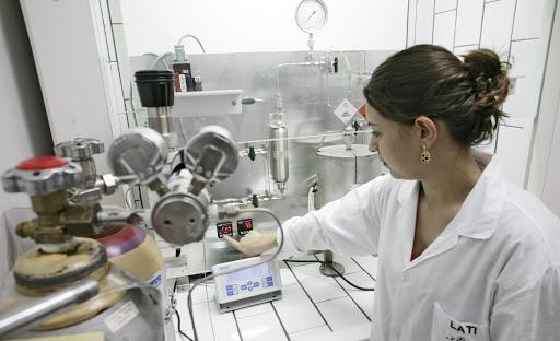 Estudante atuando em hospital