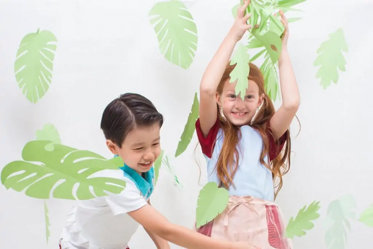 Crianças em ensaio fotográfico