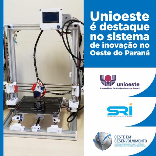 Cartaz Unioeste é destaque no sistema de inovação