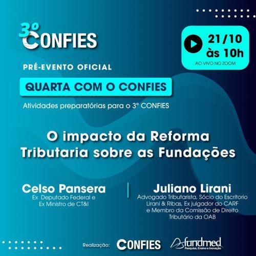 Especialistas discutem amanhã impacto da reforma Tributária sobre as fundações de apoio