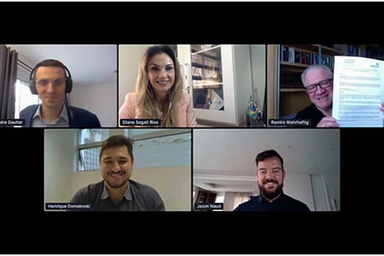 Participantes da reunião