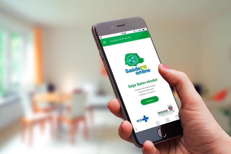 Governo do Estado amplia alcance do aplicativo Saúde Online Paraná