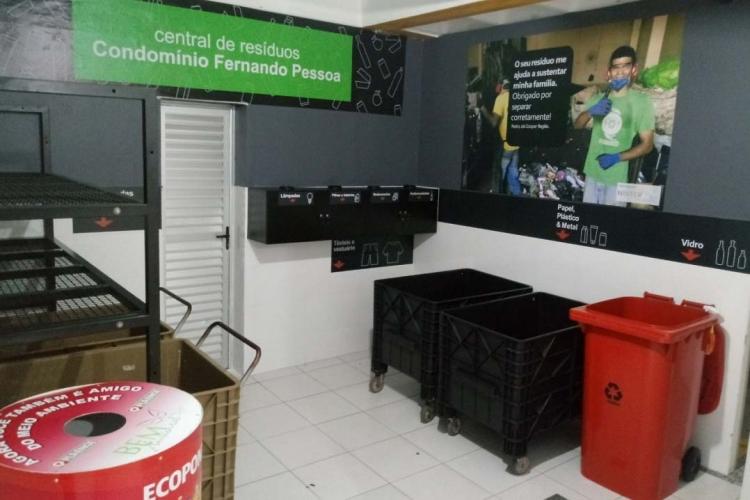Projeto da UEL instala central de coleta multisseletiva de resíduos em condomínio