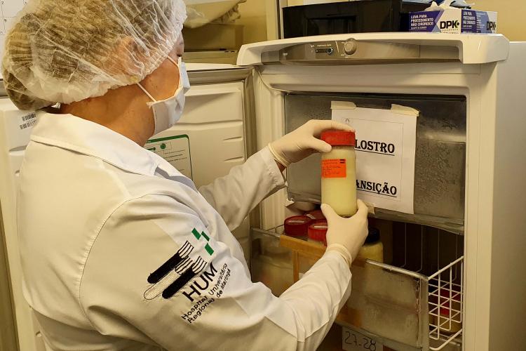 Banco de Leite do HU de Maringá garante alimentação para bebês em diversos hospitais