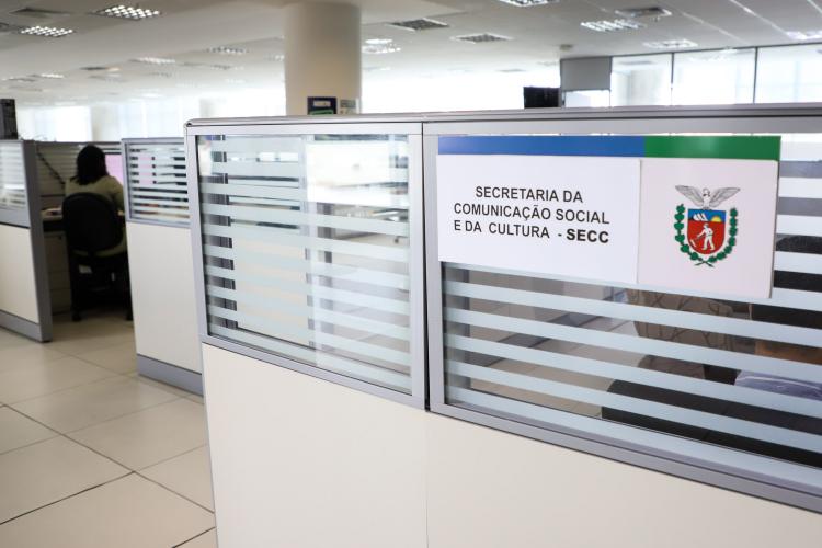 sala da secretaria de comunicação social
