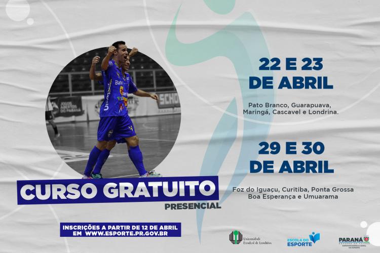 Cartaz de evento de educação física