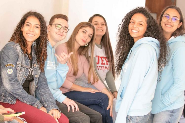 Alunos na UEPG
