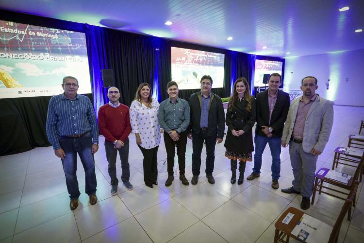 Autoridades em evento