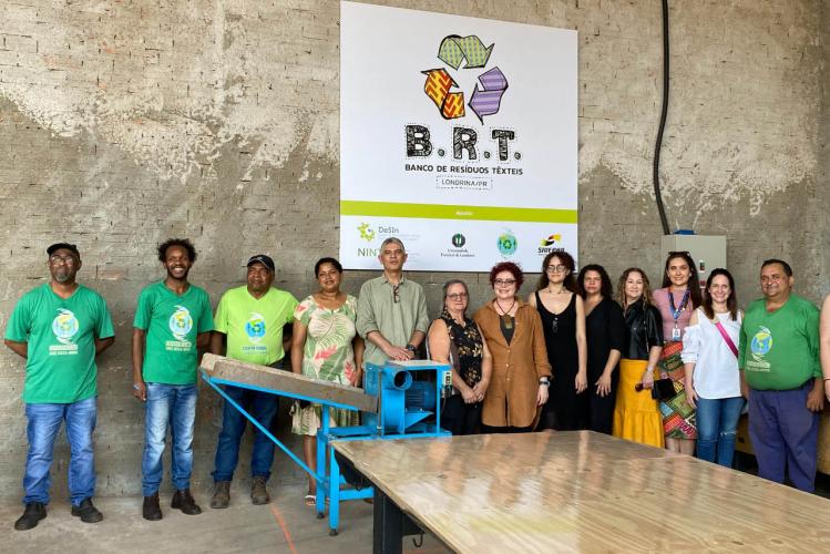 Banco de resíduos da UEL dará destinação correta a 9 mil toneladas/ano de tecidos