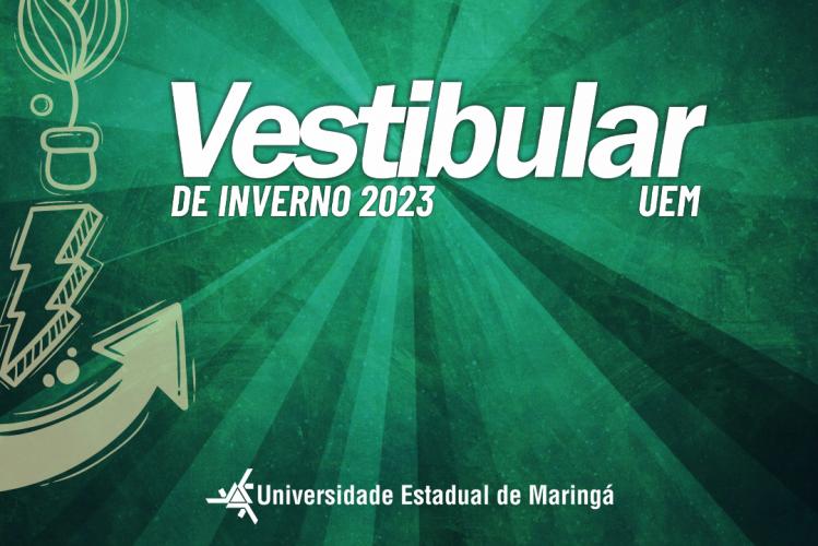 Vestibular de inverno da UEM acontece neste domingo com a oferta de 1.170 vagas