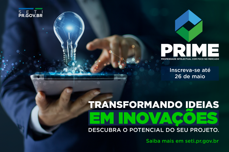 Inscrições para programa que transforma pesquisas em produtos encerram no domingo