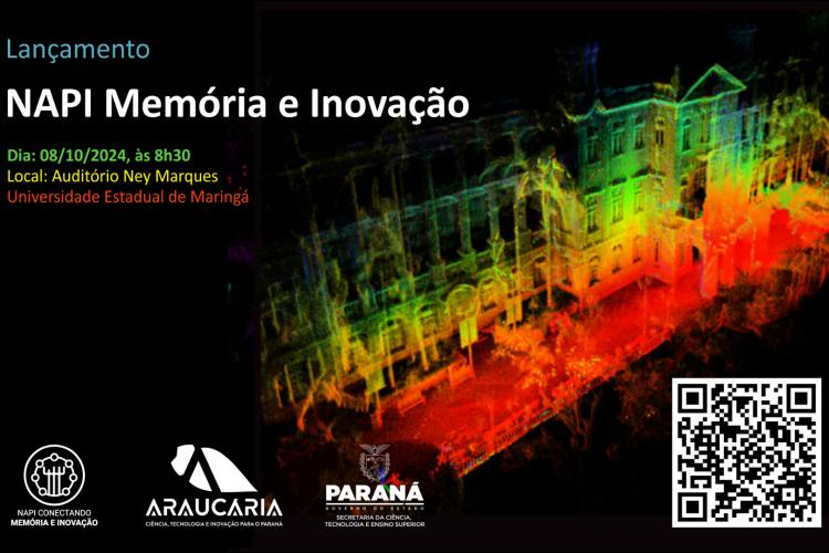 Novo Napi Memória e Inovação será lançado na Semana Paraná Faz Ciência