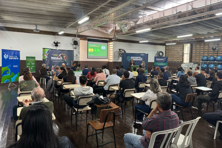 Estado investe na capacitação de profissionais para fortalecer o esporte paranaense