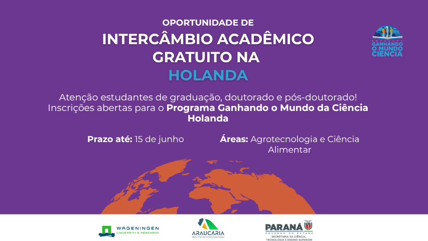 Ganhando o Mundo Ciência-Universidade de Wageningen