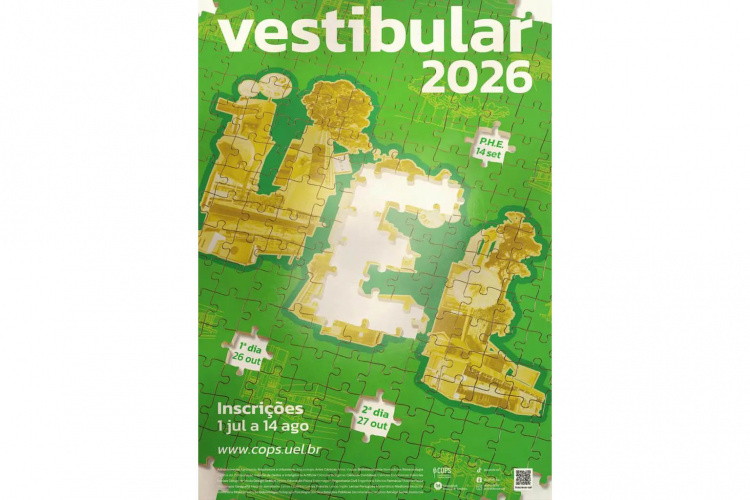 Vestibular 2026 da UEL: doze cursos de graduação terão prova de conhecimentos específicos
