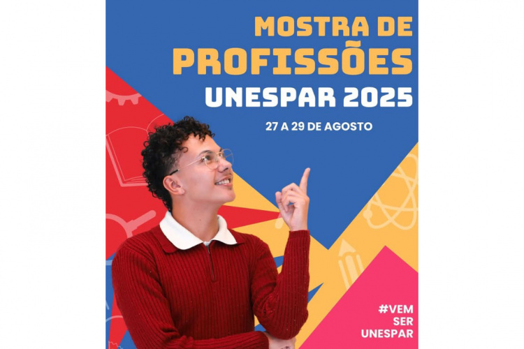 Mostra de Profissões da Unespar acontece nos dias 27, 28 e 29 de agosto