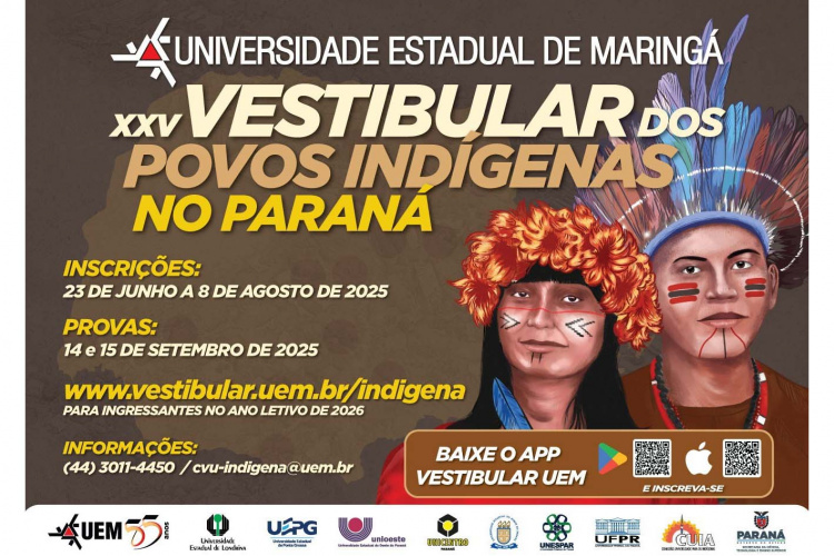 Inscrições para o Vestibular dos Povos Indígenas iniciam no dia 23 de junho