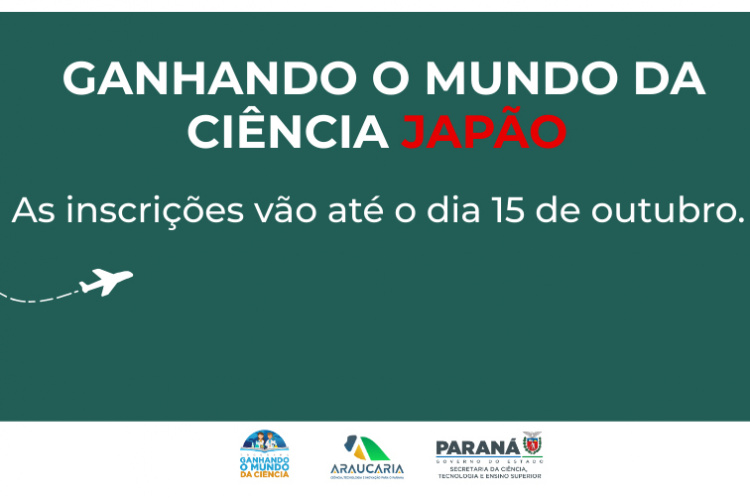 Ganhando o Mundo da Ciência: inscrições para bolsas no Japão estão abertas