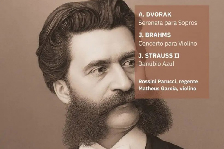 Osuel apresenta obras de Dvorak, Brahms e Strauss nesta semana em Londrina