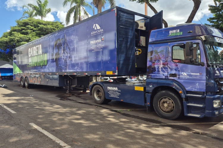 Carreta da Inovação chega a Ibiporã e Francisco Beltrão
