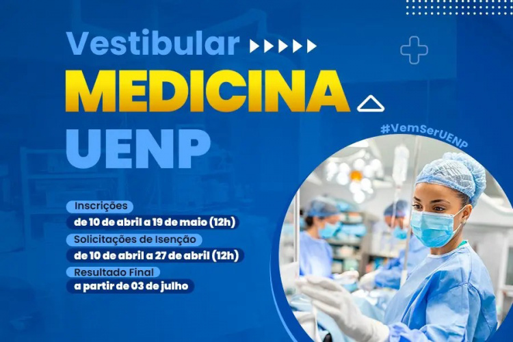 Inscrições para o primeiro vestibular de Medicina da UENP encerram no dia 19 de maio