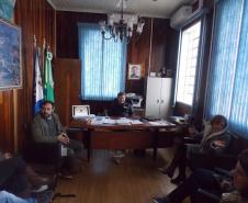 reunião na prefeitura