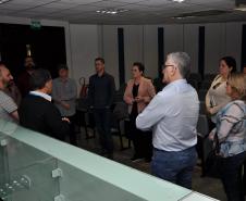 pró reitores se reúnem no porto de paranaguá