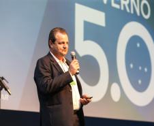 No encontro de capacitação Governo 5.0, em Foz do Iguaçu, o superintendente da Seti, Aldo Bonna, citou exemplos de como o órgão pode auxiliar as prefeituras municipais.