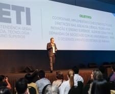 No encontro de capacitação Governo 5.0, em Foz do Iguaçu, o superintendente da Seti, Aldo Bonna, citou exemplos de como o órgão pode auxiliar as prefeituras municipais.