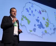 No encontro de capacitação Governo 5.0, em Foz do Iguaçu, o superintendente da Seti, Aldo Bonna, citou exemplos de como o órgão pode auxiliar as prefeituras municipais.