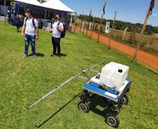 Robô para pulverização de precisão