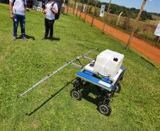 Robô para pulverização de precisão