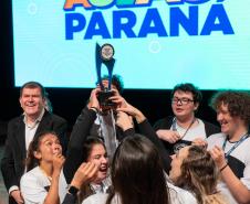Aulão Paraná reúne dois mil estudantes no Teatro Guaíra para preparação do Enem 2022