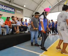 Governador inaugura obra de ampliação do maior colégio indígena do Paraná