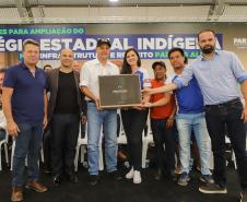 Governador inaugura obra de ampliação do maior colégio indígena do Paraná