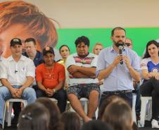 Governador inaugura obra de ampliação do maior colégio indígena do Paraná