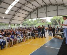 Governador inaugura obra de ampliação do maior colégio indígena do Paraná
