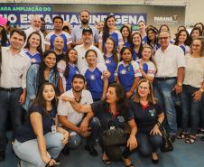 Governador inaugura obra de ampliação do maior colégio indígena do Paraná