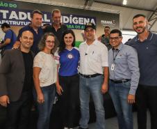 Governador inaugura obra de ampliação do maior colégio indígena do Paraná