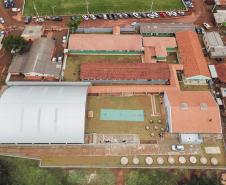 Governador inaugura obra de ampliação do maior colégio indígena do Paraná